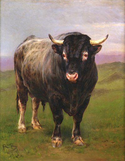 Der schwarze Stier von Rosa Bonheur